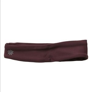Athleta Vital Headband in Spiced Cabernet